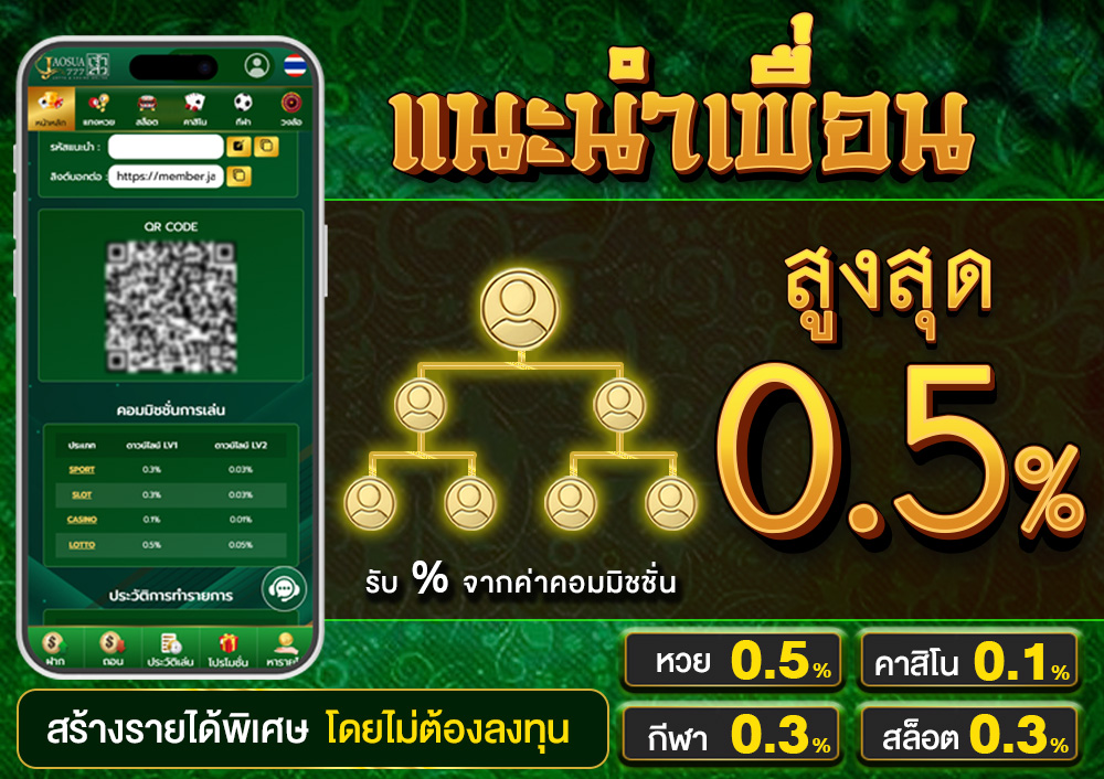 แนะนำเพื่อน jaosua777